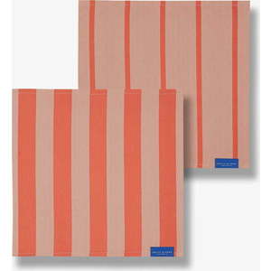 Textilní ubrousky v sadě 2 ks Stripes – Mette Ditmer Denmark obraz