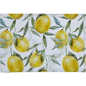 Koupelnová předložka Really Nice Things Lemons, 60 x 40 cm obraz