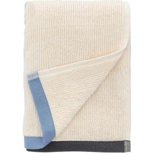 Modro-béžový bavlněný ručník 50x100 cm Contrast – Södahl obraz