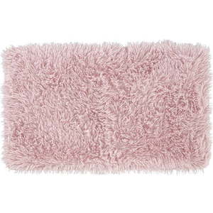 Růžová koupelnová předložka 80x50 cm Cuddly - Catherine Lansfield obraz