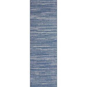 Modrý venkovní koberec běhoun 250x80 cm Gemini - Elle Decoration obraz