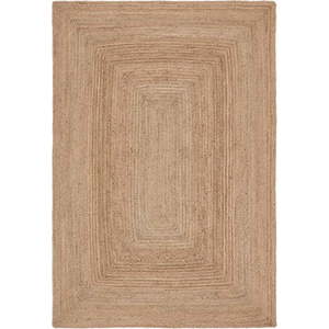 Jutový koberec v přírodní barvě 160x230 cm Alfombra – Kave Home obraz