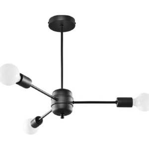 Černé závěsné svítidlo 61x61 cm Benedett - Nice Lamps obraz