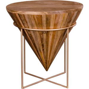 Příruční stolek z mangového dřeva House Nordic Hapur obraz