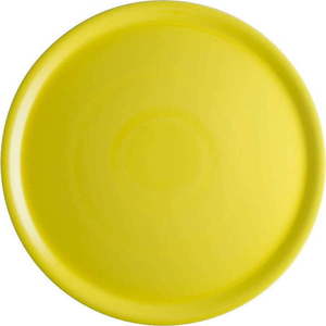 Žlutý porcelánový talíř na pizzu Brandani Pizza, ⌀ 31 cm obraz