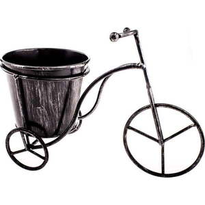 Květináč v kovovém stojanu Dakls Bicycle obraz
