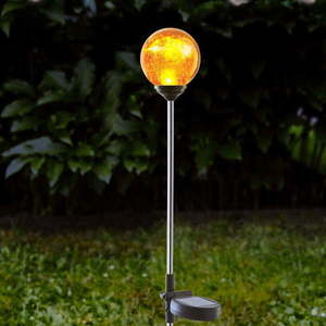 Oranžová zahradní LED dekorace Star Trading Roma obraz
