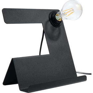 Černá stolní lampa (výška 24 cm) Gabriel – Nice Lamps obraz