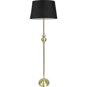 Stojací lampa v černo-zlaté barvě (výška 135 cm) Prima Gold – Candellux Lighting obraz