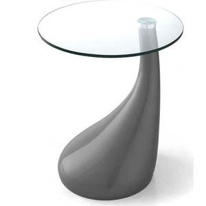 Kulatý odkládací stolek se skleněnou deskou ø 45 cm Pop - Tomasucci obraz
