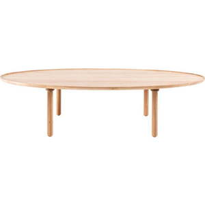 Konferenční stolek z dubového dřeva v přírodní barvě 80x150 cm Mu – Gazzda obraz