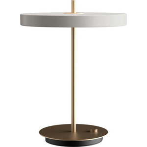 Světle šedá LED stmívatelná stolní lampa s kovovým stínidlem (výška 41, 5 cm) Asteria Table – UMAGE obraz