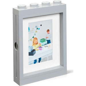 Šedý rámeček na fotku LEGO®, 19, 3 x 26, 8 cm obraz
