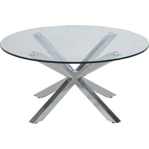 Kulatý konferenční stolek ve stříbrné barvě ø 82 cm Heaven - Actona obraz