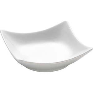 Bílá porcelánová miska Maxwell & Williams Basic Wave, 10, 5 x 10, 5 cm obraz