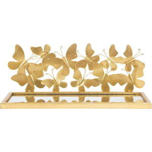 Noční stolek ve zlaté barvě Butterfly – Mauro Ferretti obraz