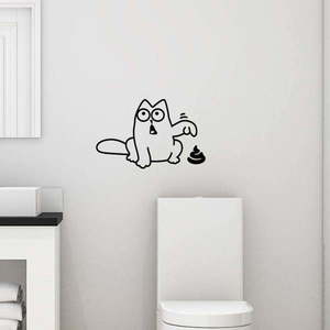 Samolepka Ambiance Funny Cat obraz