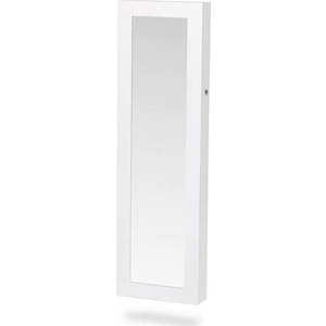 Bílá nástěnná šperkovnice na dveře se zrcadlem Bonami Essentials Bien obraz