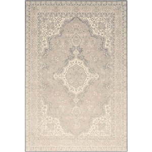 Béžový vlněný koberec 133x180 cm Nova – Agnella obraz