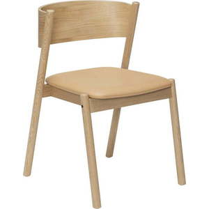 Jídelní židle z dubového dřeva Oblique - Hübsch obraz