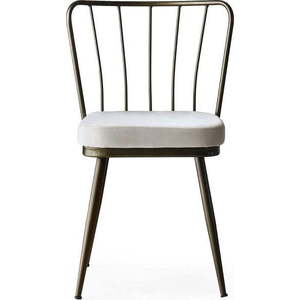 Šedé kovové jídelní židle v sadě 2 ks Yildiz – Kalune Design obraz