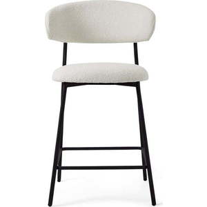 Bílé barové židle v sadě 2 ks (výška sedáku 65 cm) Diana – Furnhouse obraz