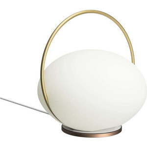 LED stolní lampa v bílo-zlaté barvě (výška 19 cm) Orbit – UMAGE obraz