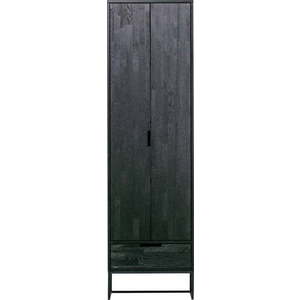 Černá šatní skříň z jasanového dřeva 60x210 cm Silas – WOOOD obraz