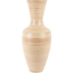 Bambusová vysoká váza v přírodní barvě Neto – PT LIVING obraz