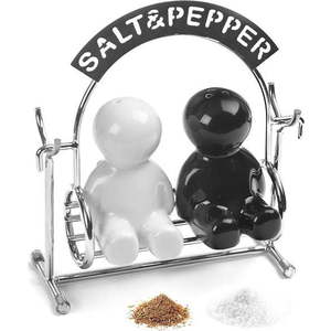 Slánka a pepřenka se stojánkem Salt & Pepper – Balvi obraz
