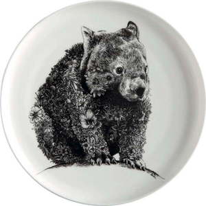 Bílý porcelánový talíř Maxwell & Williams Marini Ferlazzo Wombat, ø 20 cm obraz