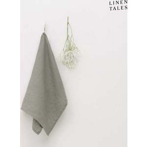 Lněná utěrka 45x65 cm Khaki – Linen Tales obraz