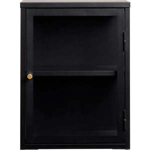 Černá kovová vitrína 45x60 cm Carmel – Unique Furniture obraz