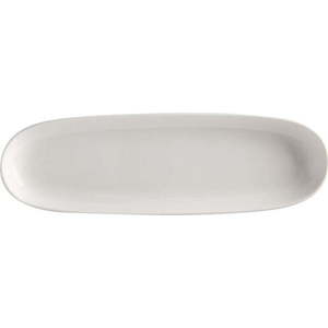 Bílý porcelánový servírovací talíř Maxwell & Williams Basic, 40 x 12, 5 cm obraz