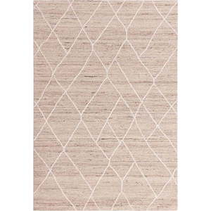 Béžový vlněný koberec 200x290 cm Noah – Asiatic Carpets obraz