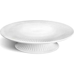 Bílý porcelánový podnos na dort Kähler Design Hammershoi Cake Dish, ⌀ 30 cm obraz