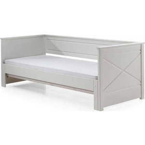 Bílá dětská postel s výsuvným lůžkem 180x200/90x200 cm PINO – Vipack obraz
