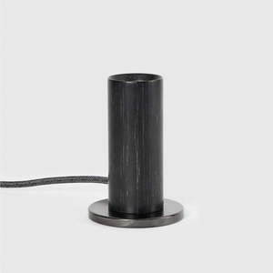 Černá stolní lampa (výška 12, 5 cm) Knuckle – tala obraz