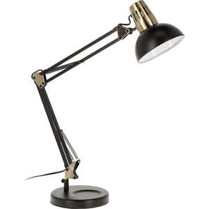 Černá stolní lampa s kovovým stínidlem (výška 84 cm) Kristine – Kave Home obraz