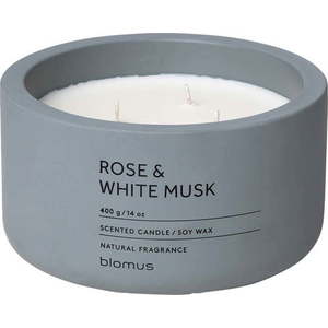 Vonná sojová svíčka doba hoření 25 h Fraga: Rose and White Musk – Blomus obraz