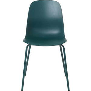 Tyrkysová plastová jídelní židle Whitby – Unique Furniture obraz