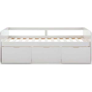 Bílá dětská postel s úložným prostorem 90x190 cm Abbott – Marckeric obraz