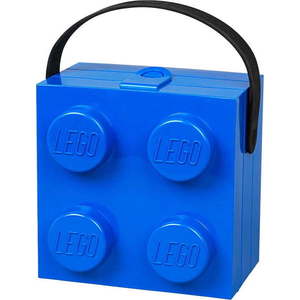 Modrý úložný box s rukojetí LEGO® obraz