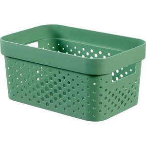 Zelený úložný košík Curver Infinity Dots, 4, 5 l obraz