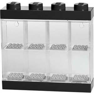 Černobílá sběratelská skříňka na 8 minifigurek LEGO® obraz