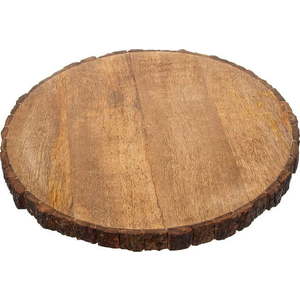 Servírovací dřevěné prkénko ø 39 cm Mango – Orion obraz