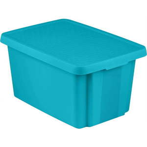 Modrý úložný box s víkem Curver Essentials, 45 l obraz