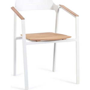 Bílá kovová zahradní židle Icon – Diphano obraz