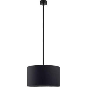 Černé závěsné svítidlo s vnitřkem ve stříbrné barvě Sotto Luce Mika, ⌀ 36 cm obraz