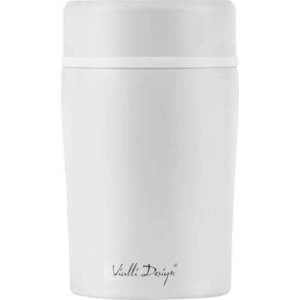 Bílá cestovní termoska na oběd Vialli Design Fuori, 500 ml obraz